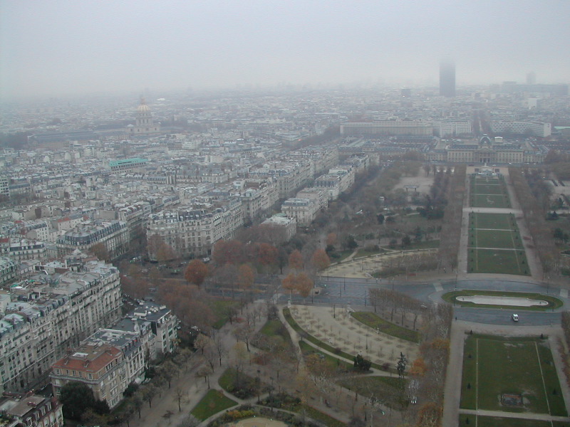 Ecole Militaire from Eiffel Tower