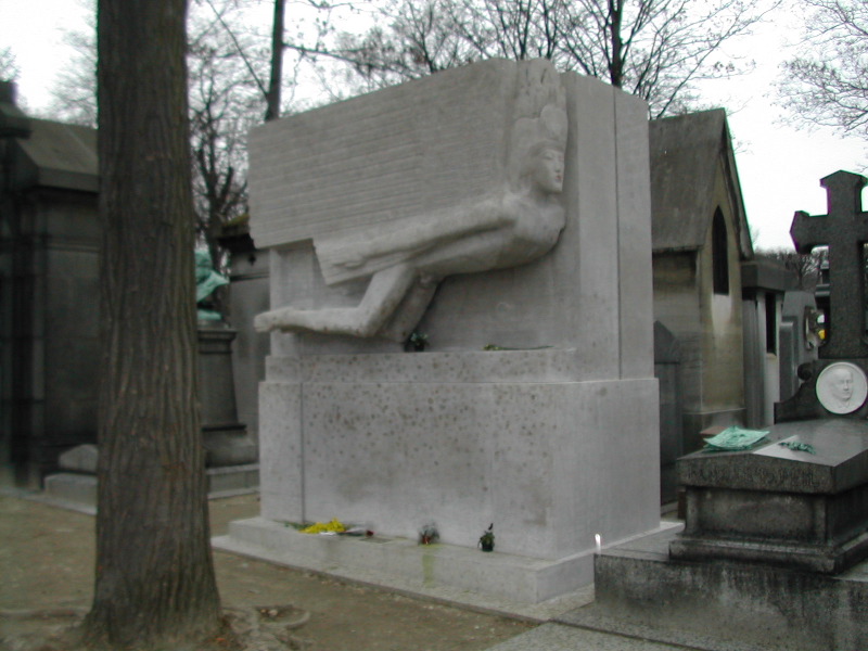 Oscar Wilde's grave