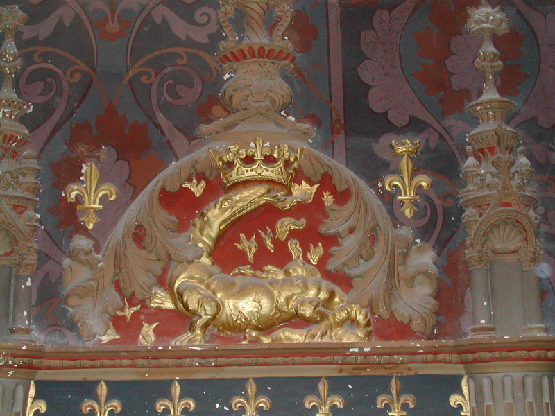 Symbol of King Claude at Blois