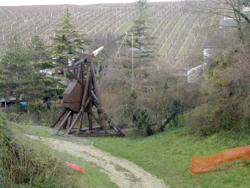 Catapult at Chinon