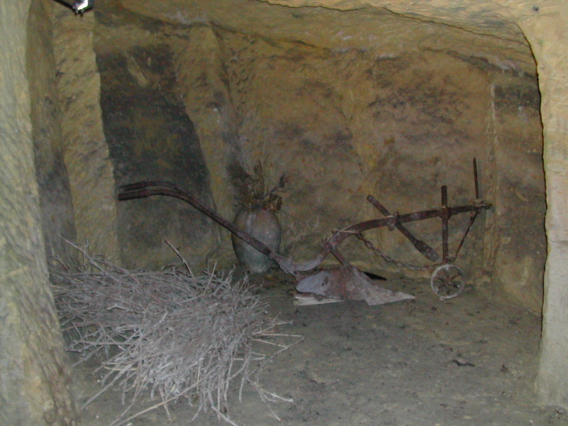 In the cave