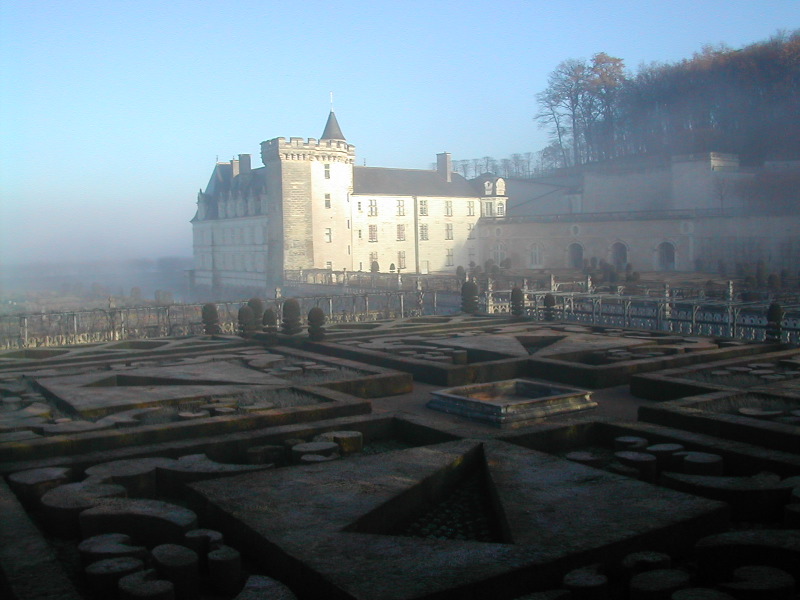 Villandry from gardens