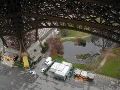 View from 1st floor of Eiffel Tower