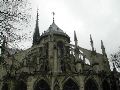 Flying butresses of Notre Dame