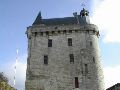 Close up of tower at Chinon
