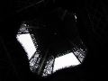 Looking up Eiffel Tower