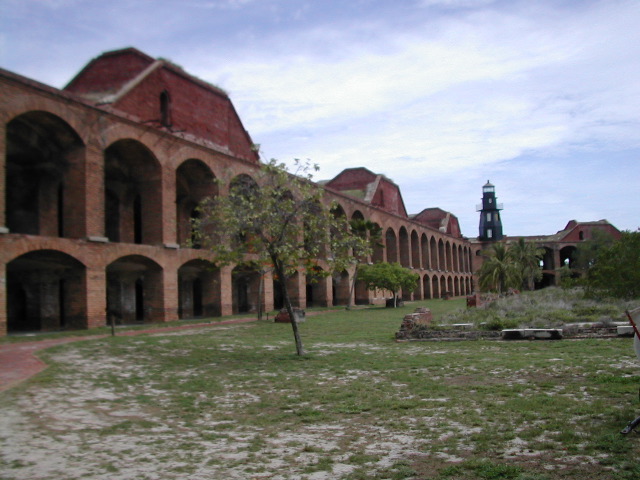 Fort from Yard