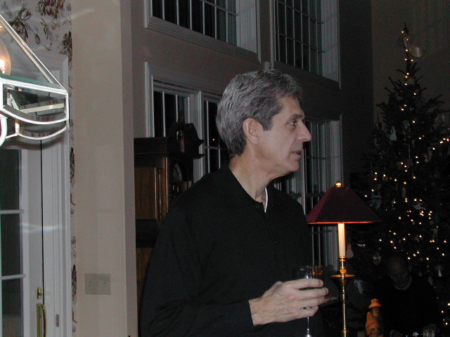 John paying attention, but to whom?