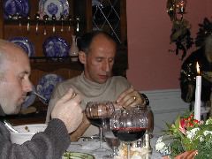 Mike serious about his food