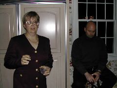 Erin with Craig Meditating